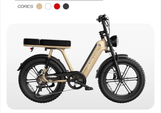 Bike elétrica DUOS E-KOA 1000W